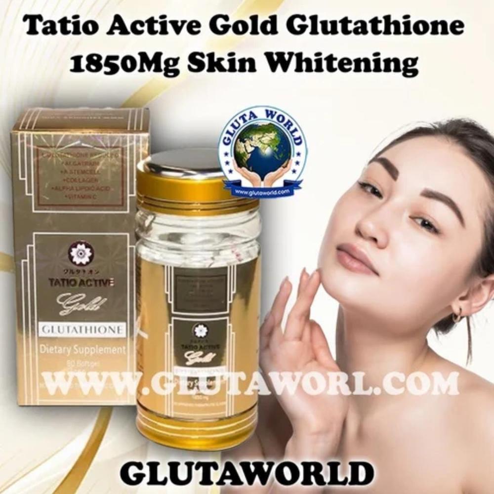 Tatio Active Gold Gluathione Capsules - Dosage Form: Softgel