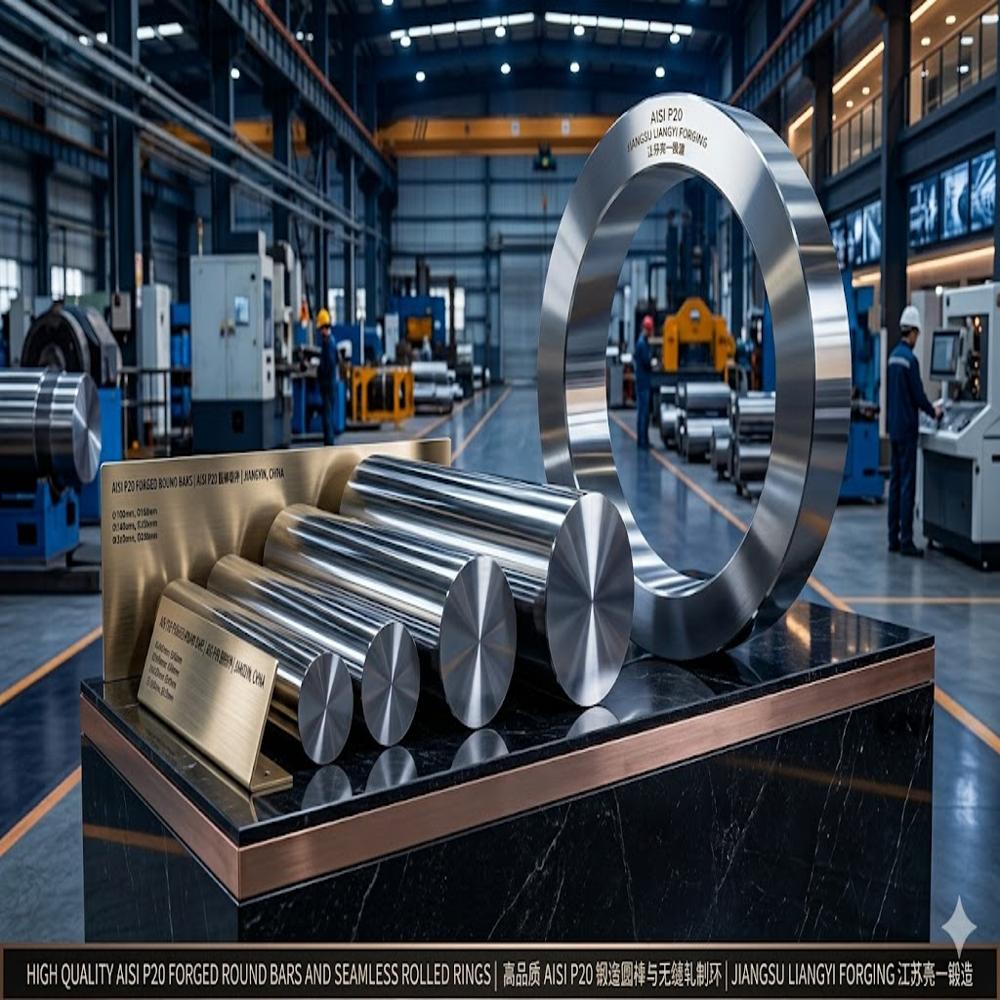 AISI P20 40CrMnMo7 1.2311 Pre Hardened Plastic Mould Steel Forgings for Moulds, Bases and Holder Blocks  Blocks, Bases and Plates Jiangsu Liangyi