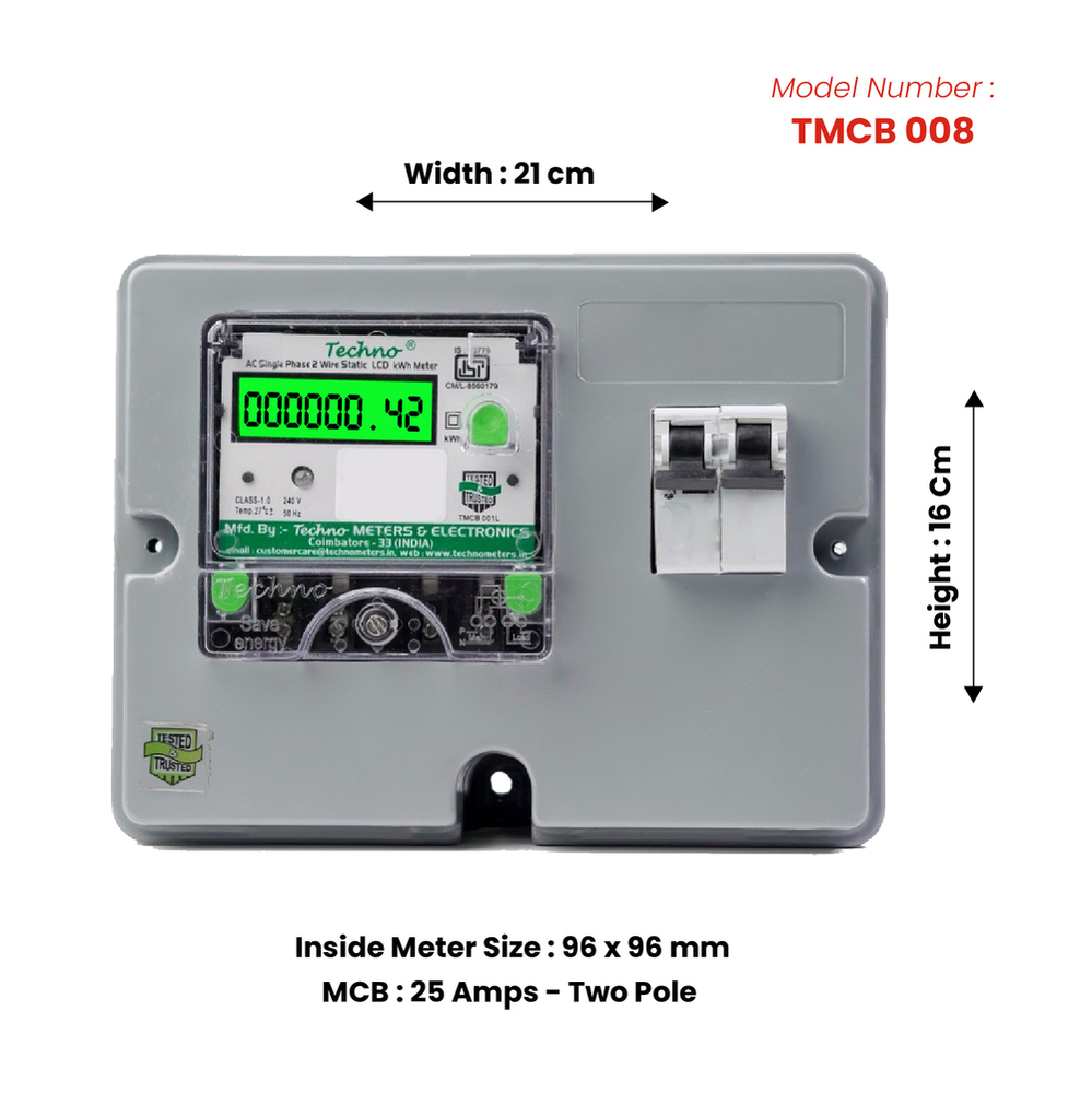 Single Phase Sub Meter Installation Kit 5 - 30 A