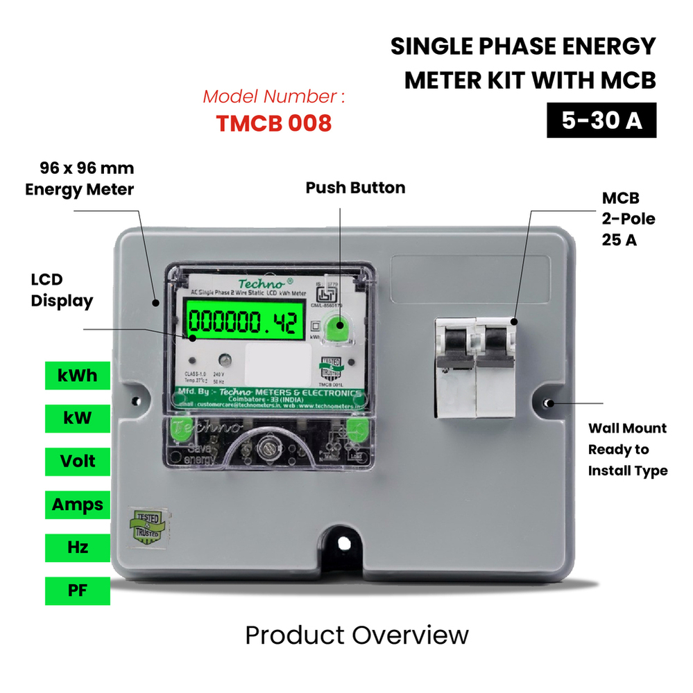 Solar generation Meter 5-30 A