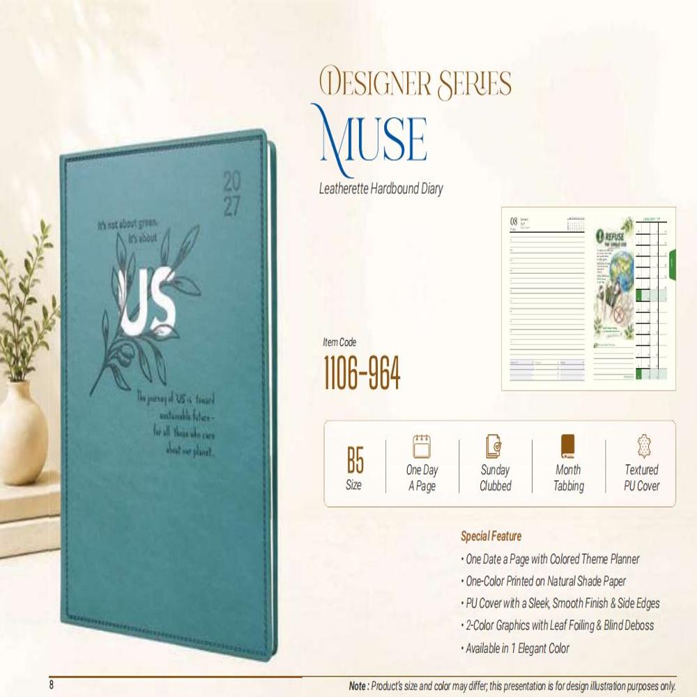 Office Diary - Dimension (L*w*h): 6.00 X 3.5 X 0.5 Inch (In)
