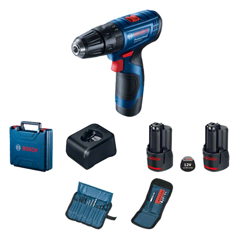 Bosch GSB 120-LI Kit Cordless Impact Drill Driver