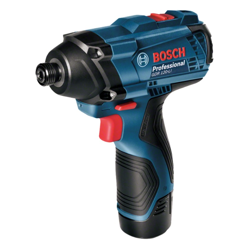 Bosch GDR 120-LI Kit 100Nm 1/4in Hex 2600 rpm 3200 bpm Cordless Impact Driver