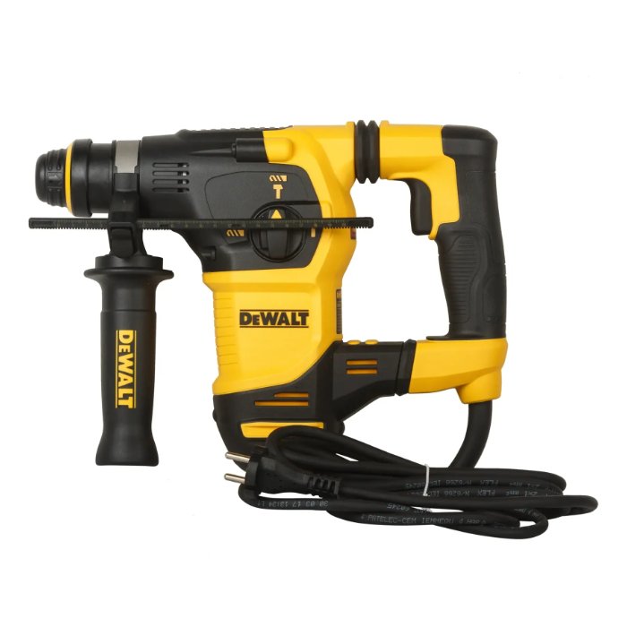 Dewalt D25333K-Qs 30Mm, 3 Mode Sds Plus Combi Hammer, 3Kgs - Application: Anchor Drilling 4-30 Mm In Concrete And Masonry