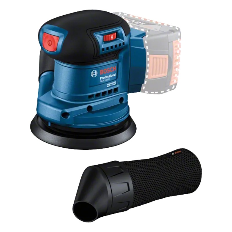 Bosch GEX 185-LI (Solo) Cordless Random Orbit Sander