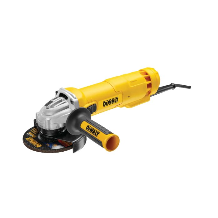 Dewalt Dwe4215-In 1100W 125Mm Small Angle Grinder With Slide Switch & Des (Made In India) - Application: Cutting