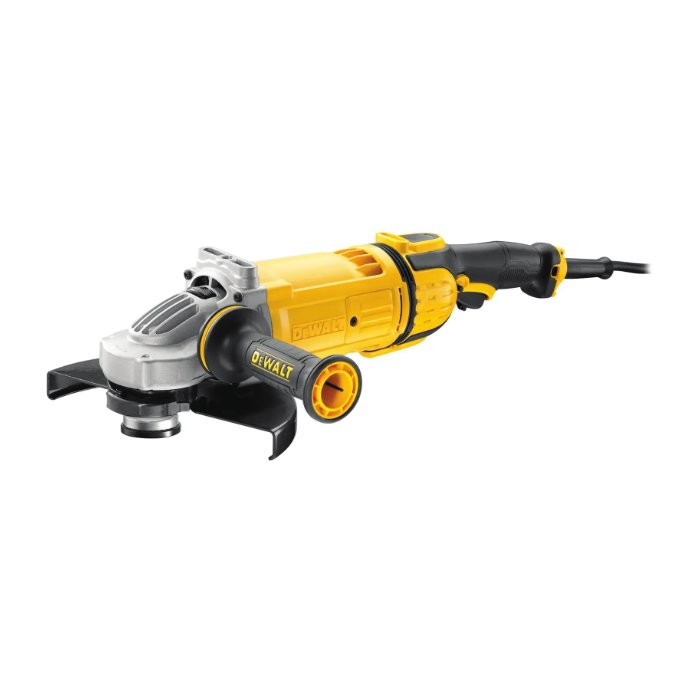 Dewalt Dwe4579-Qs 2600W, 230Mm Large Angle Grinder With Perform & Protect (Made In India) - Application: Heavy Cutting And Grinding Of Steel