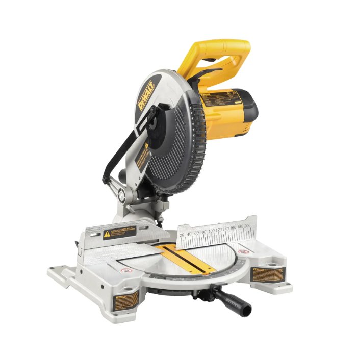 DeWalt DW714-IN 254mm Compound Mitre Saw + 80T Alu Blade