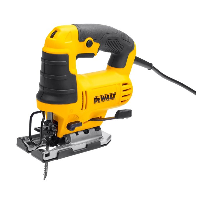 Dewalt Dwe349-In 500W Jigsaw, 800-3100Spm, 20Mm Stroke Length, 2.7Kgs - Application: Straight And Curved Cuts In Wood