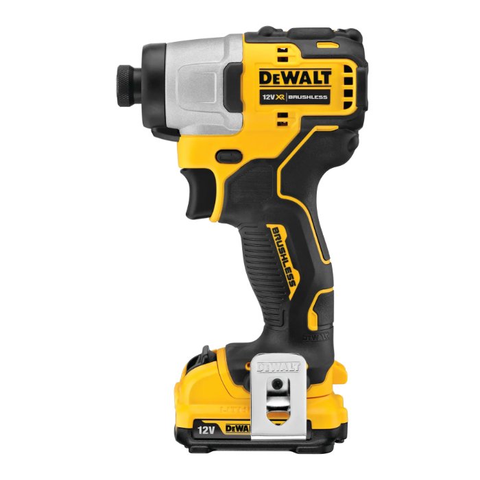 Dewalt Dcf801D2-Qw 12V, Brushless Compact Impact Driver - Application: Screwdriving And Fastening In Tight Spaces