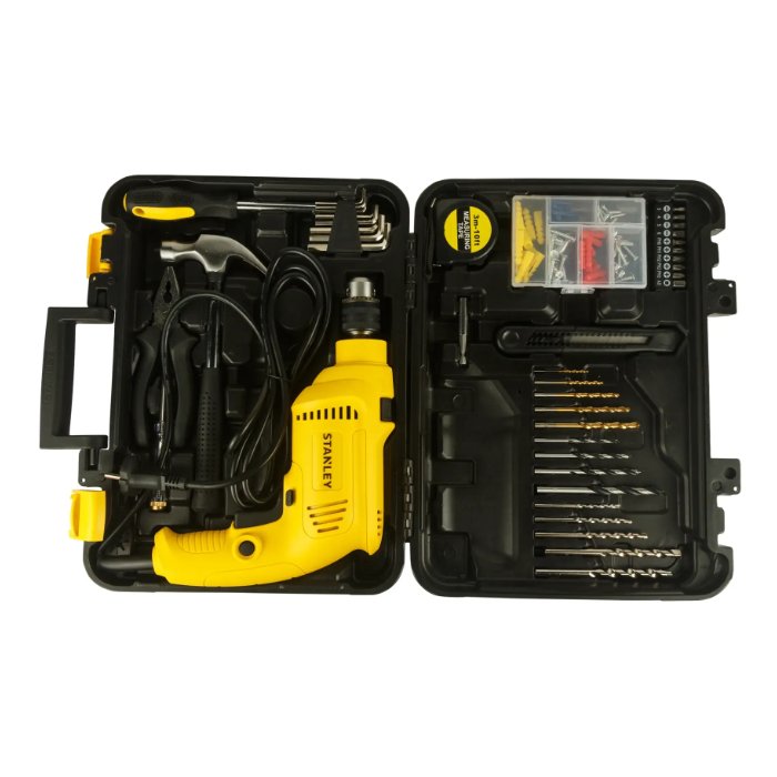 Stanley SDH550KP-IN 550W Drill Kit With 120+ PCS