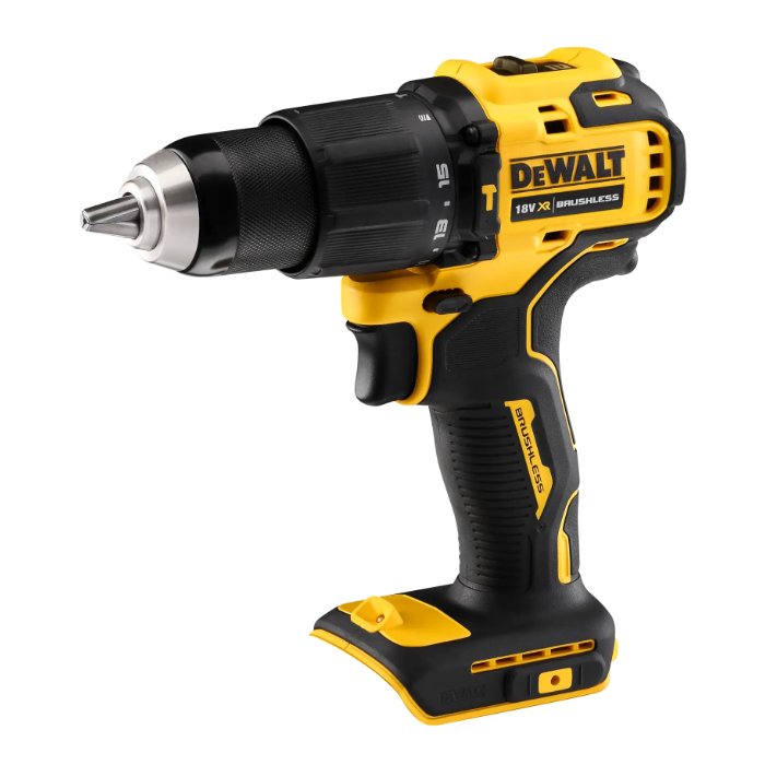 Dewalt Dcd709N-Xj 18V Cordless Brushless Hammer Drill Driver - Color: Yellow And Black