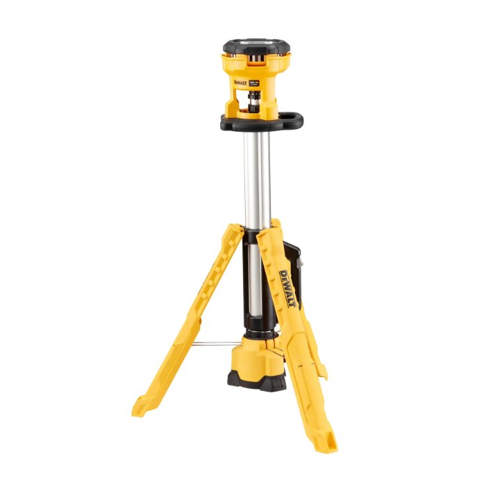 Dewalt Dcl079-Xj 20V Max Tripod Light - Color: Yellow And Black