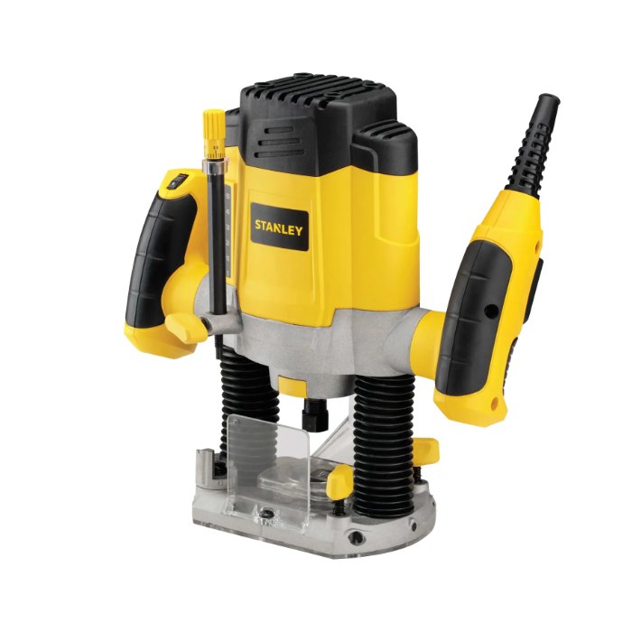 Stanley Srr1200-in 1200w 8mm Variable Speed Plunge Router