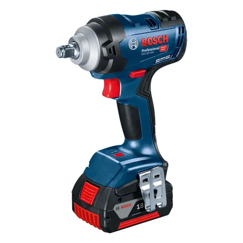 Bosch GDS 18V-200 1/2in 200 Nm 400 RPM with 2 battery & charger Cordless Impact Wrench