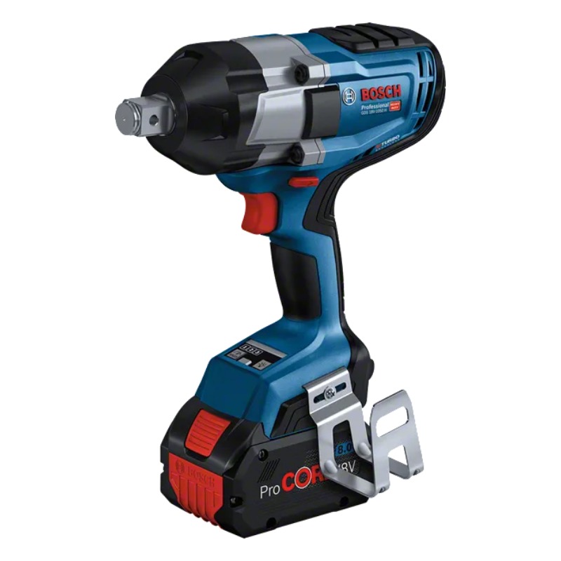 Bosch GDS 18V-1050 3/4in 1050Nm 1750 rpm with 2 battery 1 charger Cordless Impact Wrench