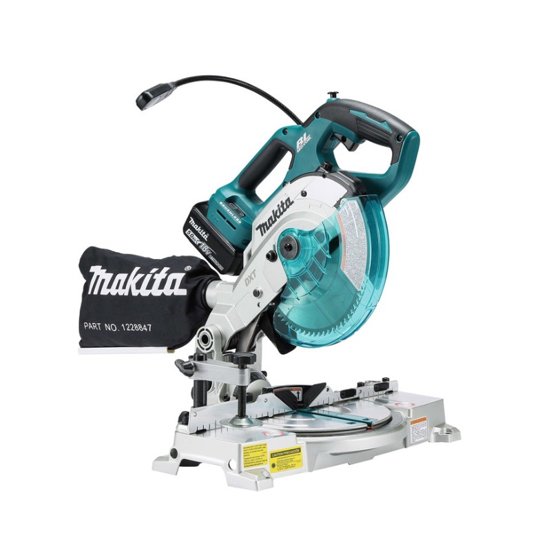 Makita DLS600RTE 165MM Cordless Miter Saw