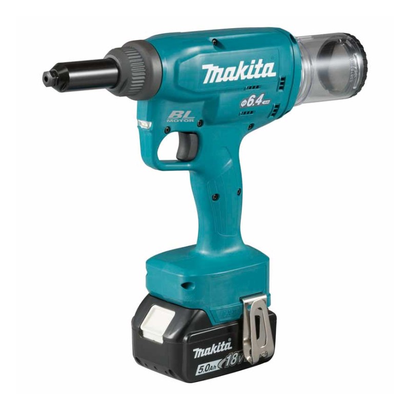 Makita DRV250RFJ 18V Rivet Gun BL1830*2,DC18Rc, Makpac