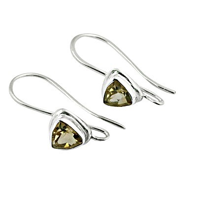 Royal Citrine 925 Sterling Silver Earrings