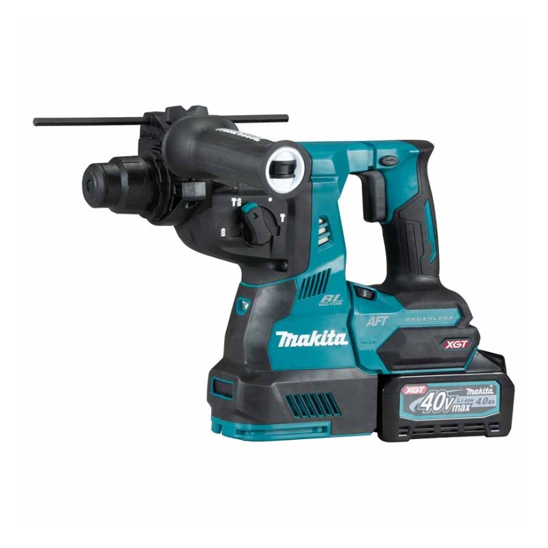 Makita Hr001gm201 Combination Hammer With Bl4040*2, Dc40ra