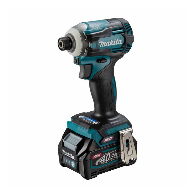 Makita TD001GD201 40V Impact Driver DC40Ra BL4025X2