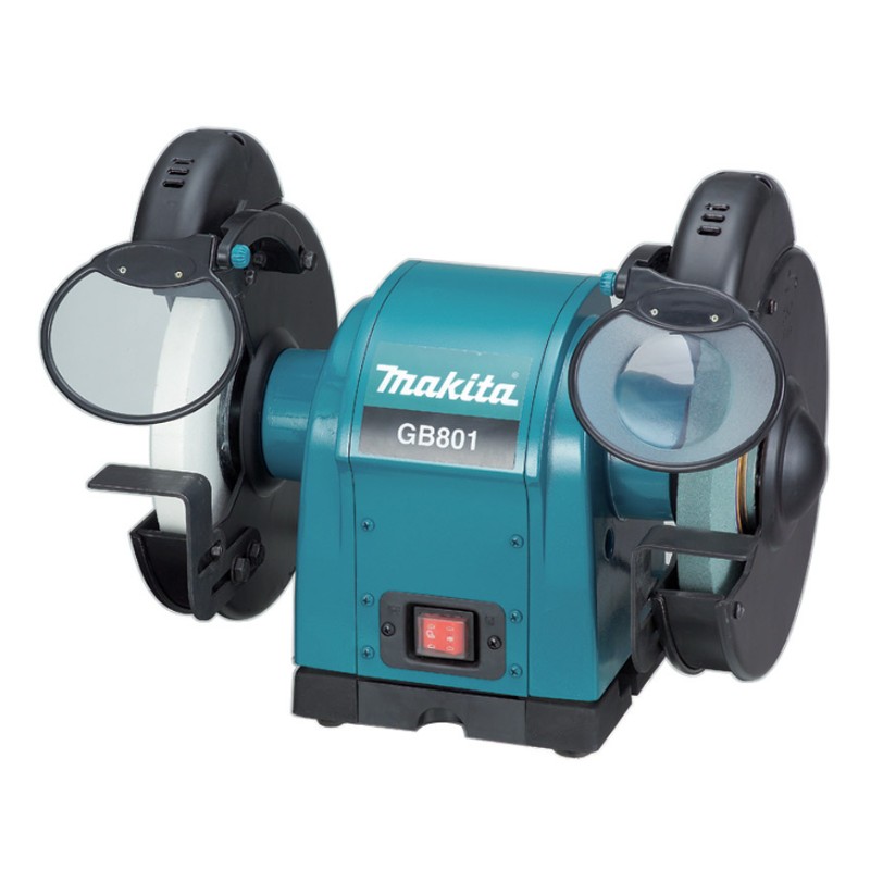 Makita Gb801 Bench Grinder - Application: Tool Sharpening And Metal Grinding