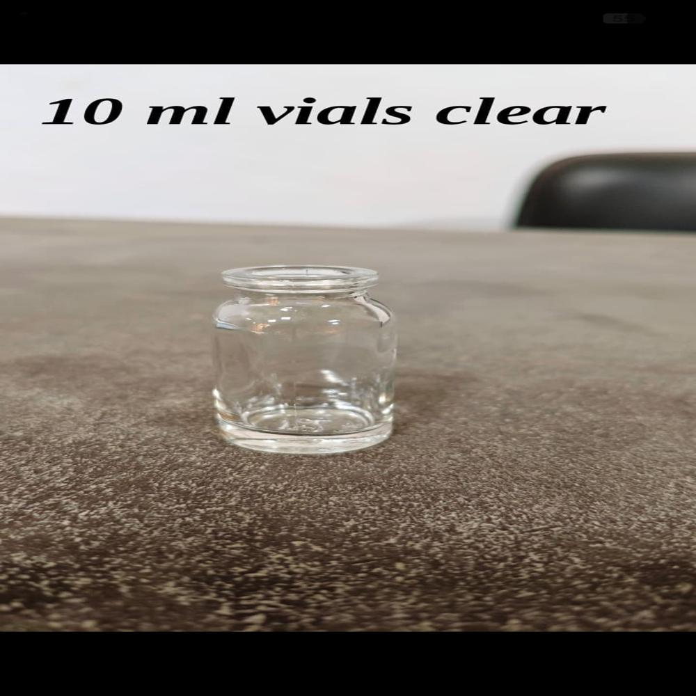 10 ml Clear  Injection vials