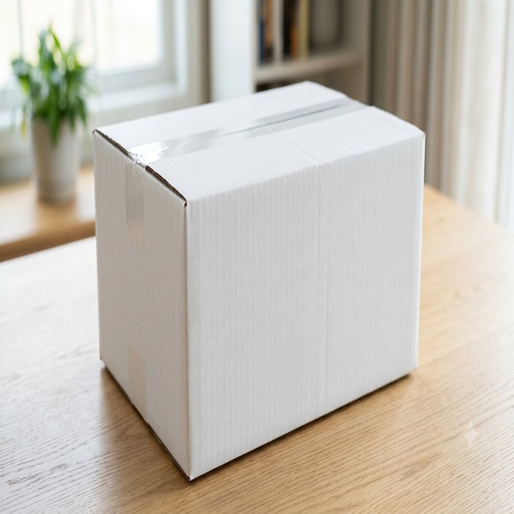 White Colour Boxes