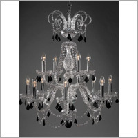 प्राचीन कристल झूमर