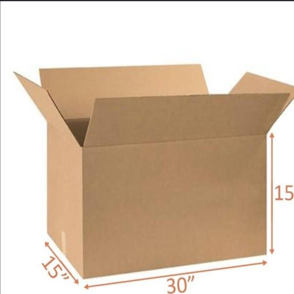 7 Ply Corrugated Boxes - Kraft Paper, Custom Sizes, Brown, Bf 32+ Burst Factor, Moisture Resistant, Eco-friendly