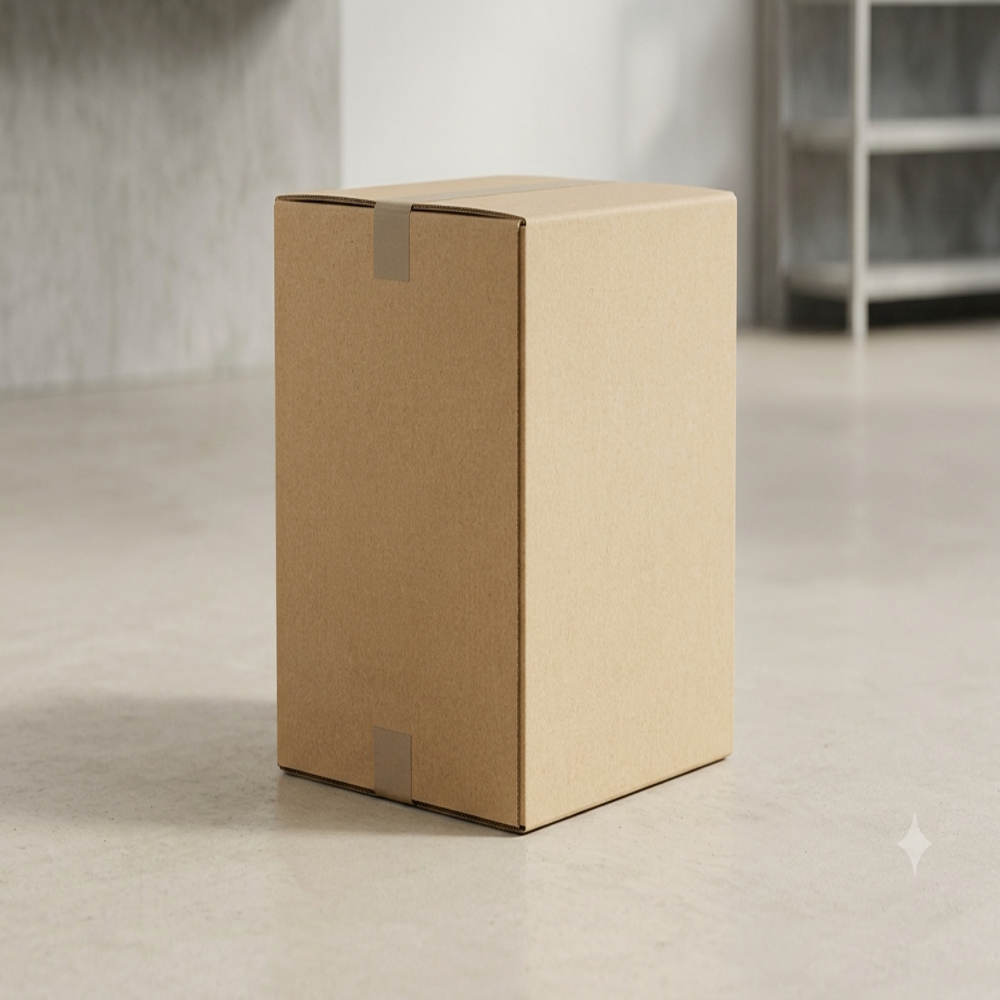 Kraft Paper Boxes - High-strength Corrugated Cardboard, Custom Sizes, Brown Matte Or Natural Kraft, Heavy-duty 5-50 Kg Capacity, Recyclable, Moisture Resistant Option
