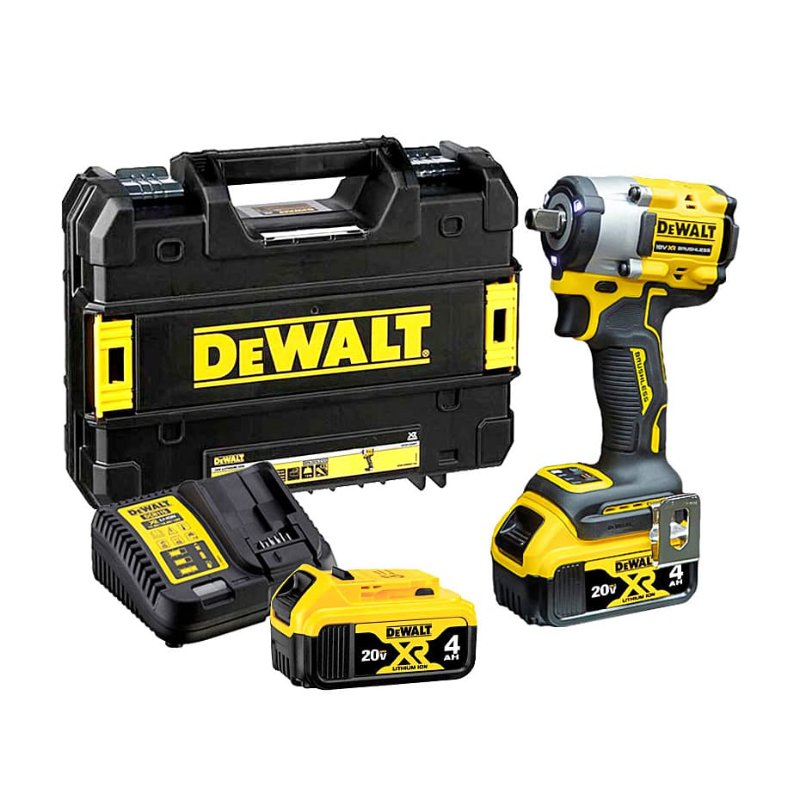Dewalt Dcf922M2-B1 20V Max 1/2" Compact Impact Wr - Detent - Application: Tightening And Loosening Nuts And Bolts In Automotive And Industrial Maintenance
