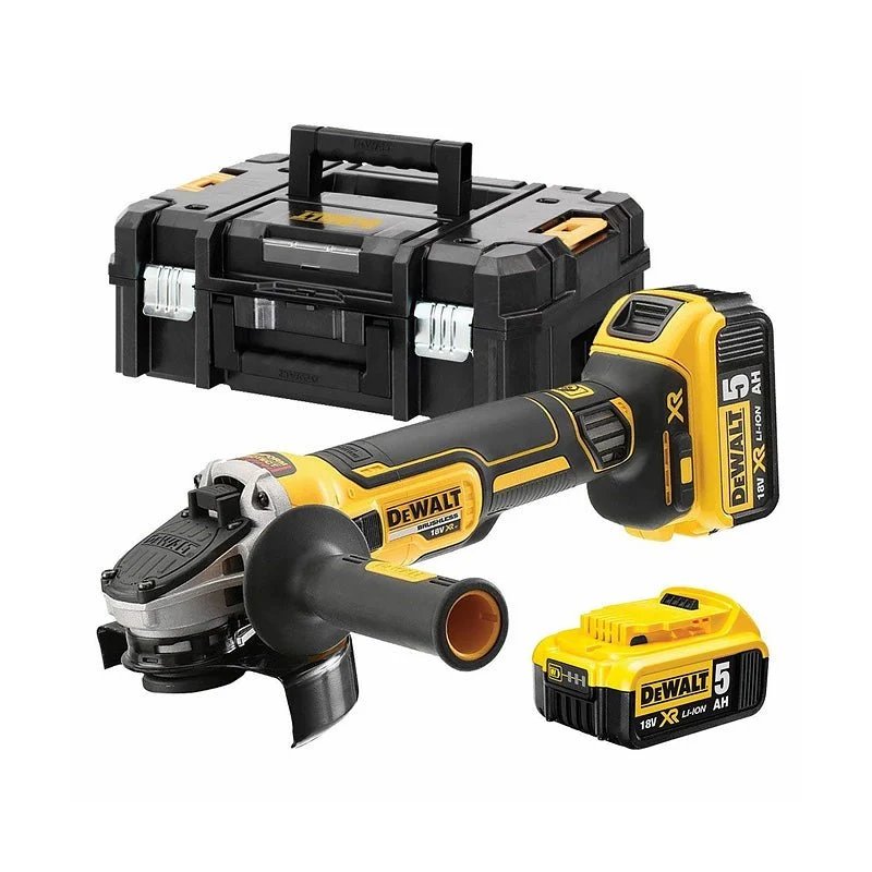 Dewalt Dcg407P2T-B1 18V 5.0Ah 100Mm Brushless Slide Mag Kit - Application: Cutting And Grinding Metal