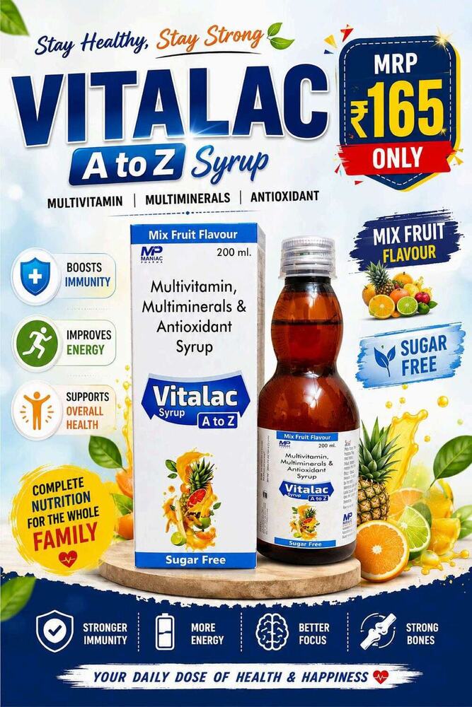 Vitalac A to Z Syrup