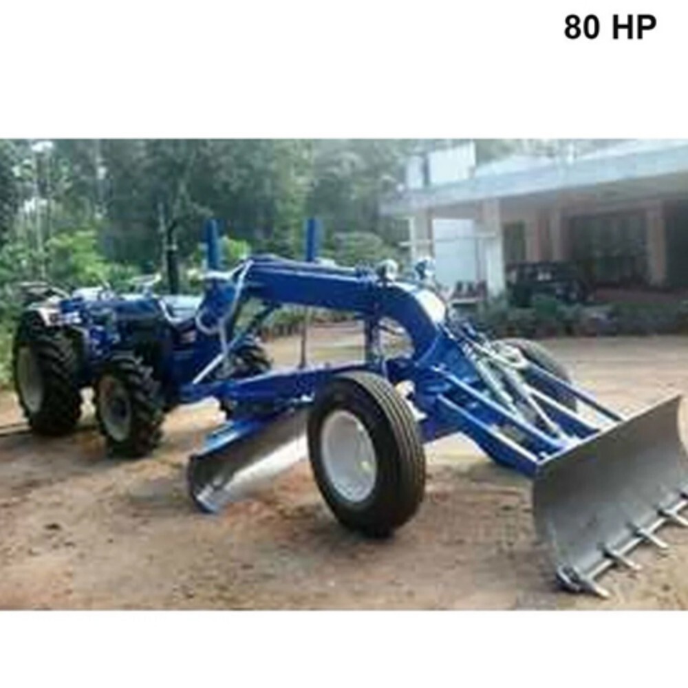 Road Motor Grader - Color: Blue