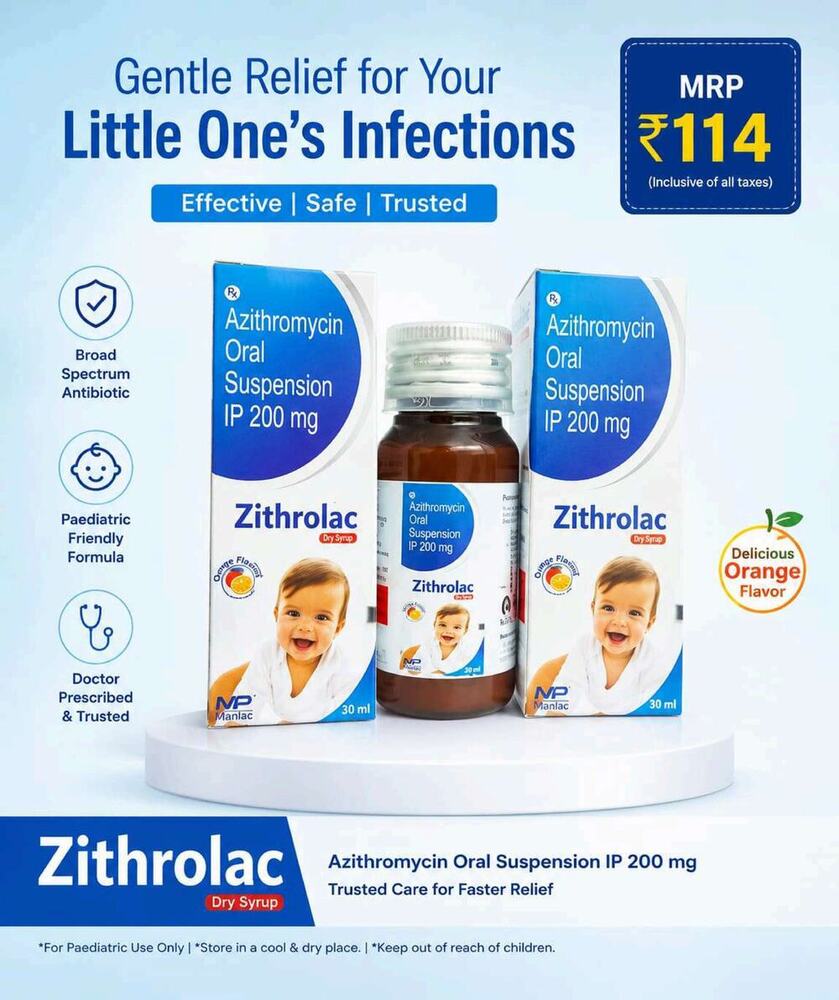 Zithrolac Dry Syrup