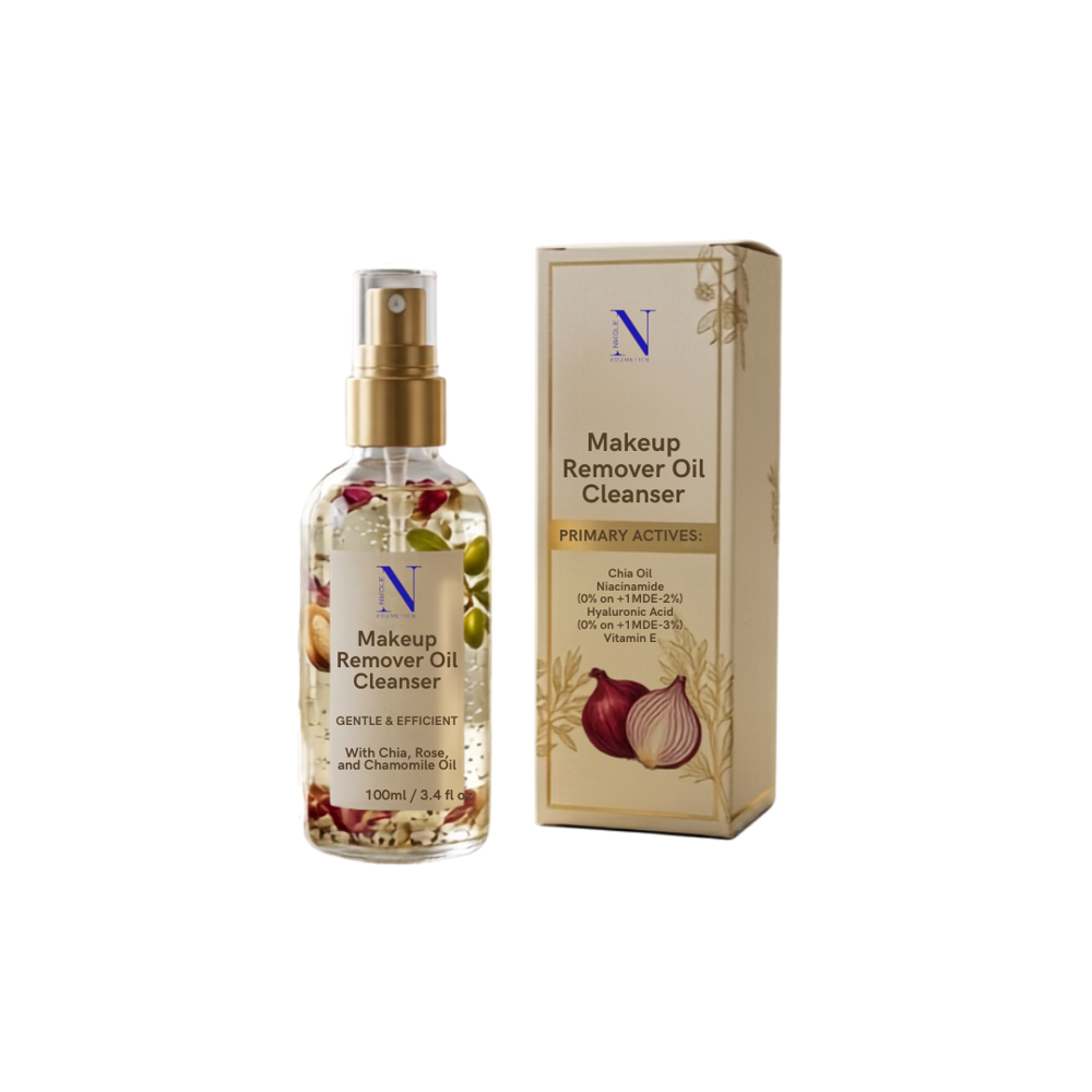 Makeup Remover Oil Cleanser - Features: Gentle Cleansing