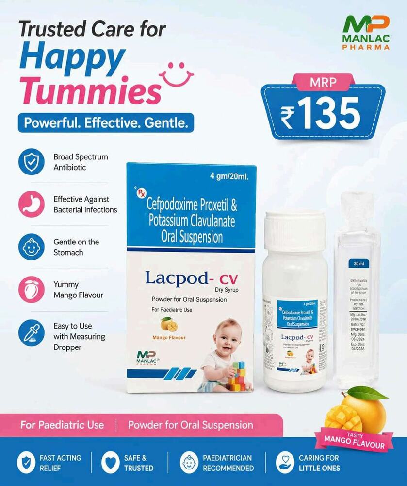 Lacpod CV Dry Syrup