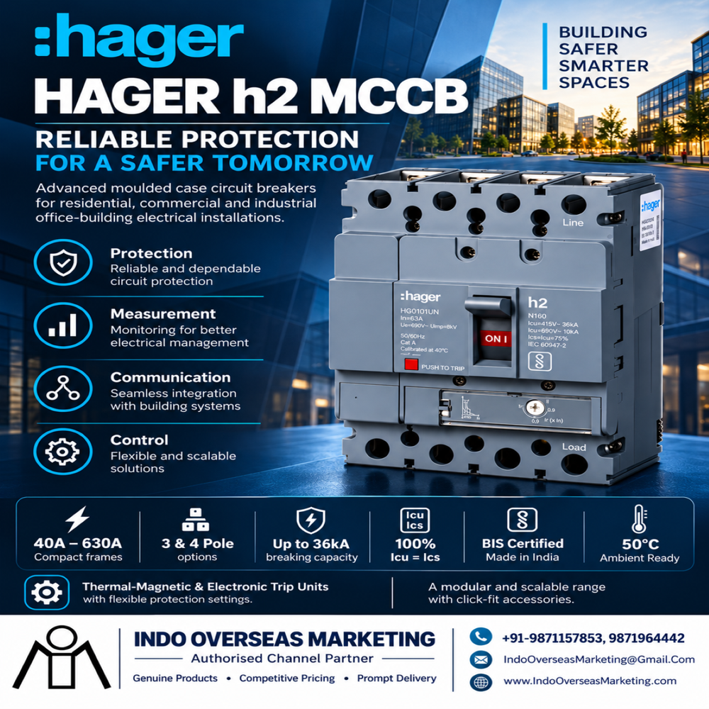 HAGER - h2 MCCB