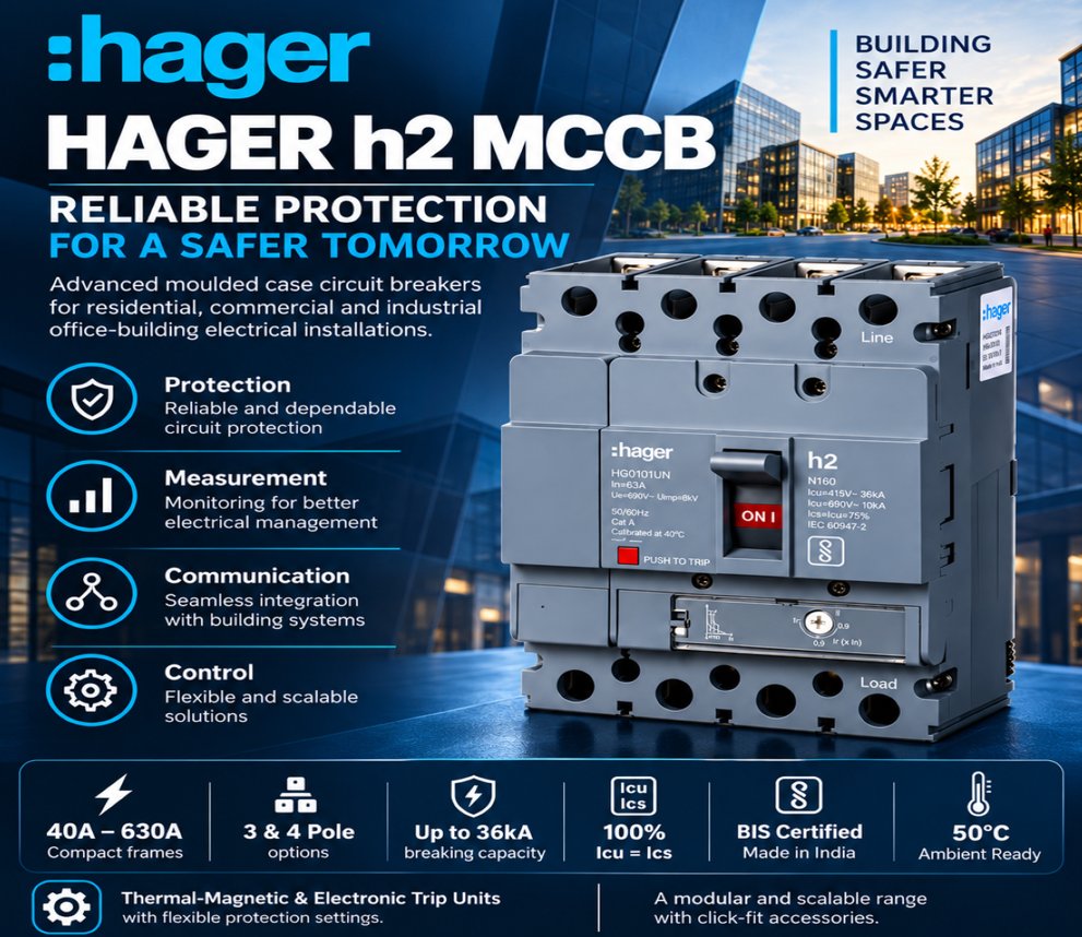 HAGER - h2 MCCB
