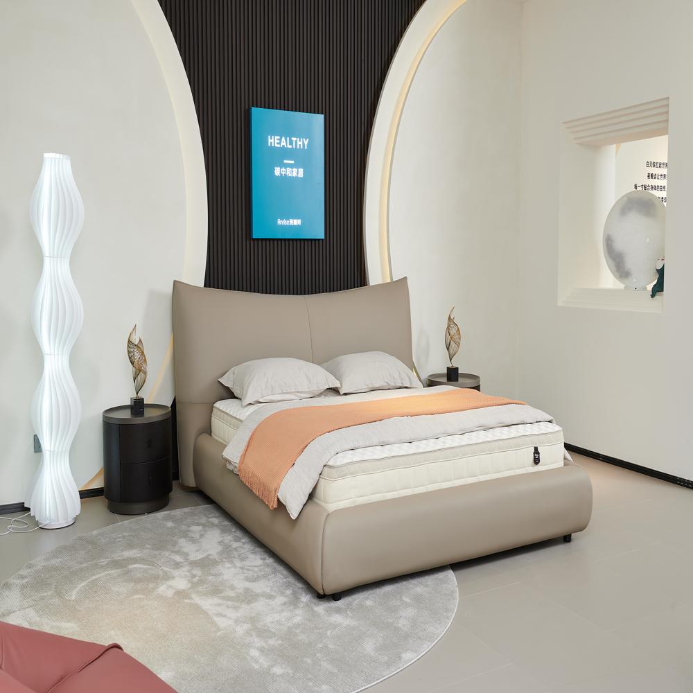 Modern Leather Bed
