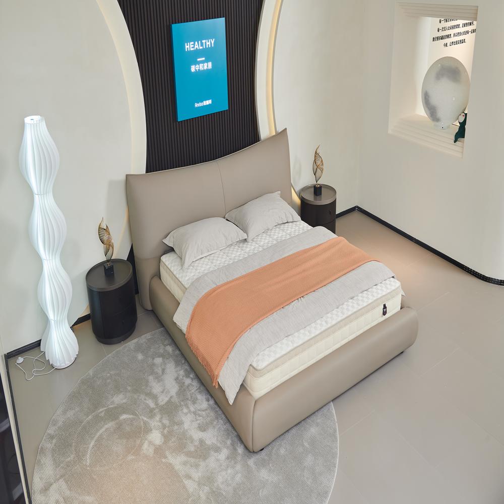 Modern Leather Bed