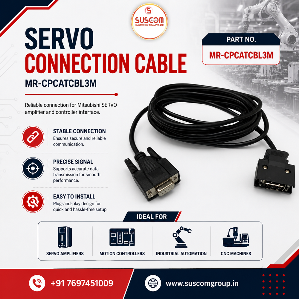 Mr-cpcatcbl3m Servo Ready Cable - Application: Industrial