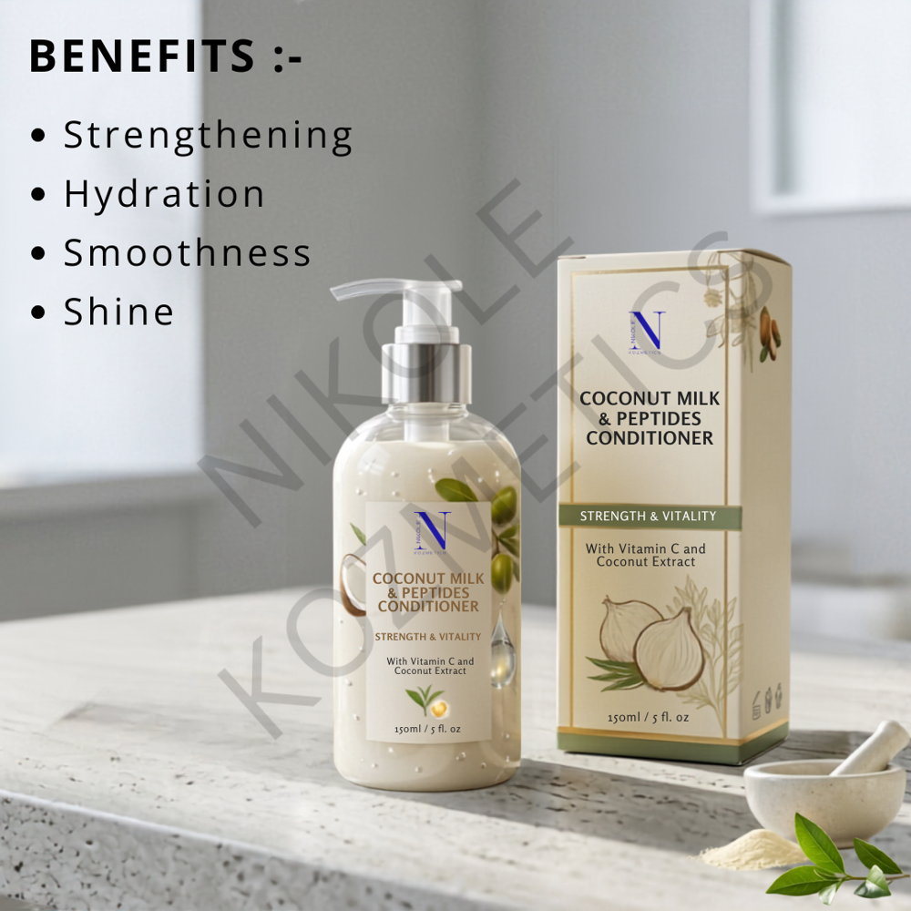 Coconut Milk & Peptides Conditioner - Age Group: All Ages