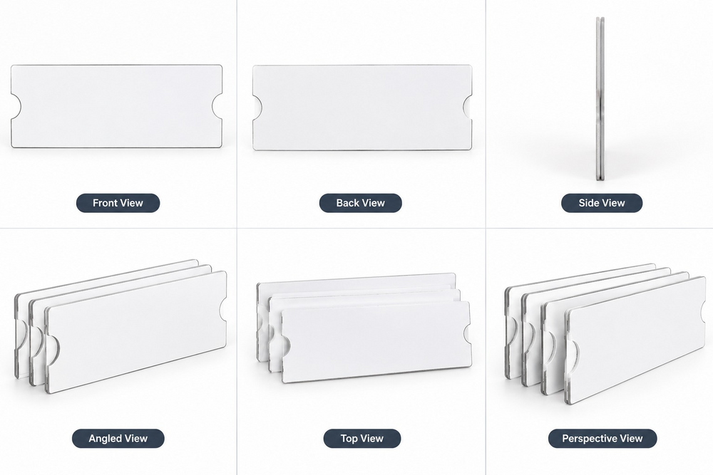 Acrylic Wall Bracket - Application: Display And Storage