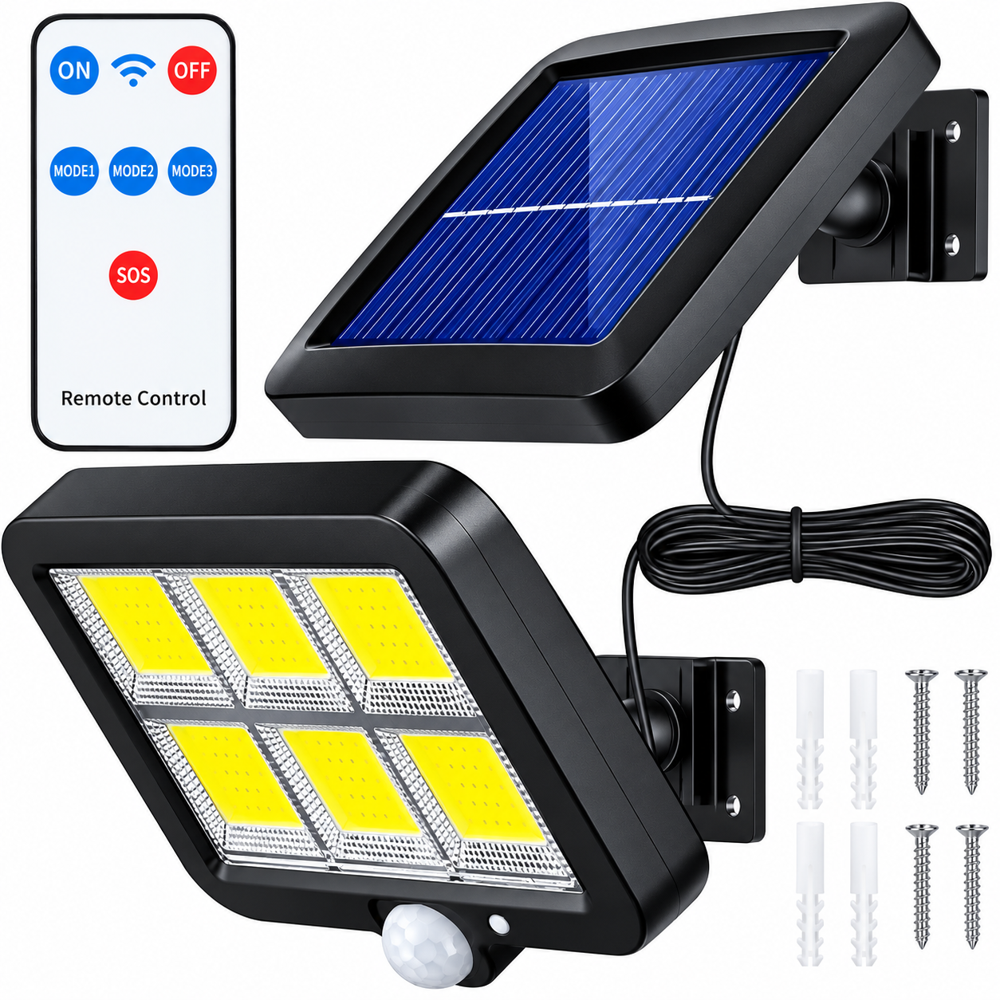 Solar Powered Led Motion Sensor Light