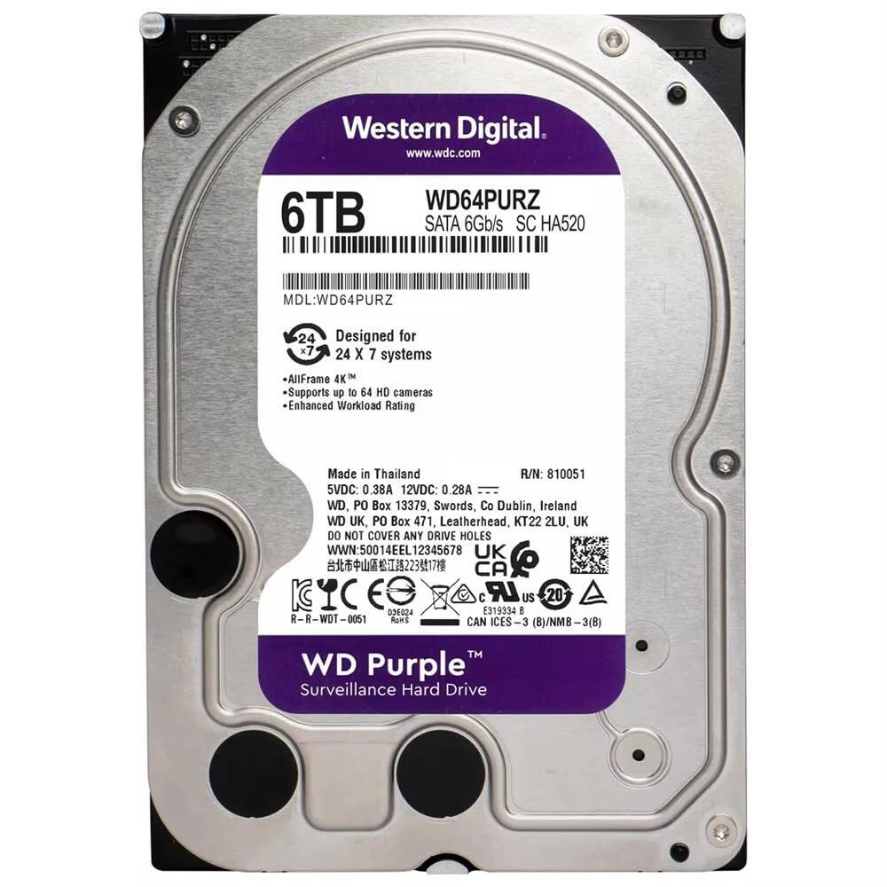 WD Purple 6TB HDD HARDISK 3WD60PURZ3    Untitled