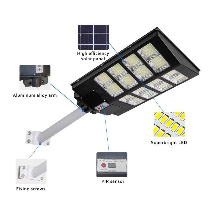 V TAC SOLAR STREET LIGHT 60W 120W 180W 200W 300W 400W  555Untitled