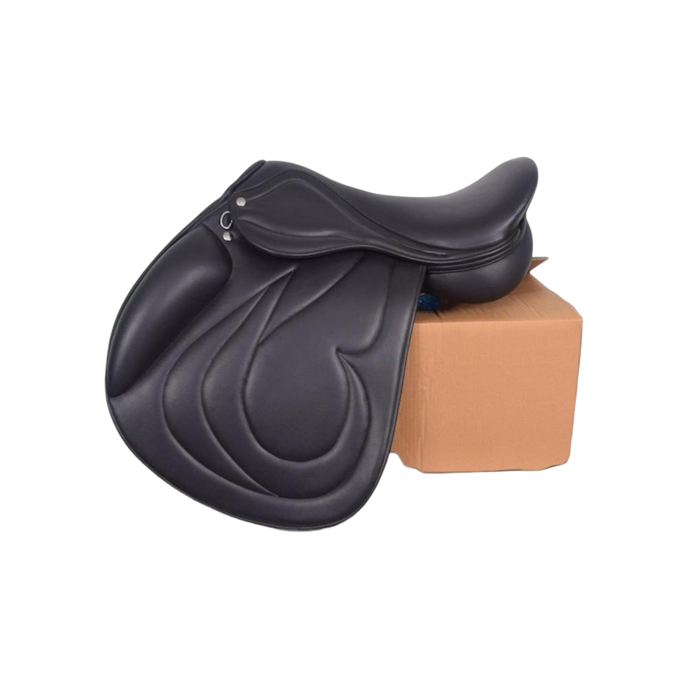 Horse Leather Jumping Saddle