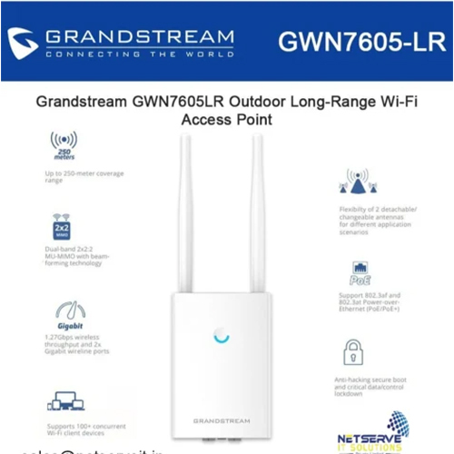 Grandstrem GWN7605L RLong Range Wireless Access Point